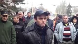 Men in East Ukraine brutally beaten by russian thugs - 14.4.2014