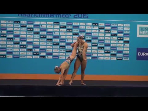 Duet free CZE European Champions Cup 2015