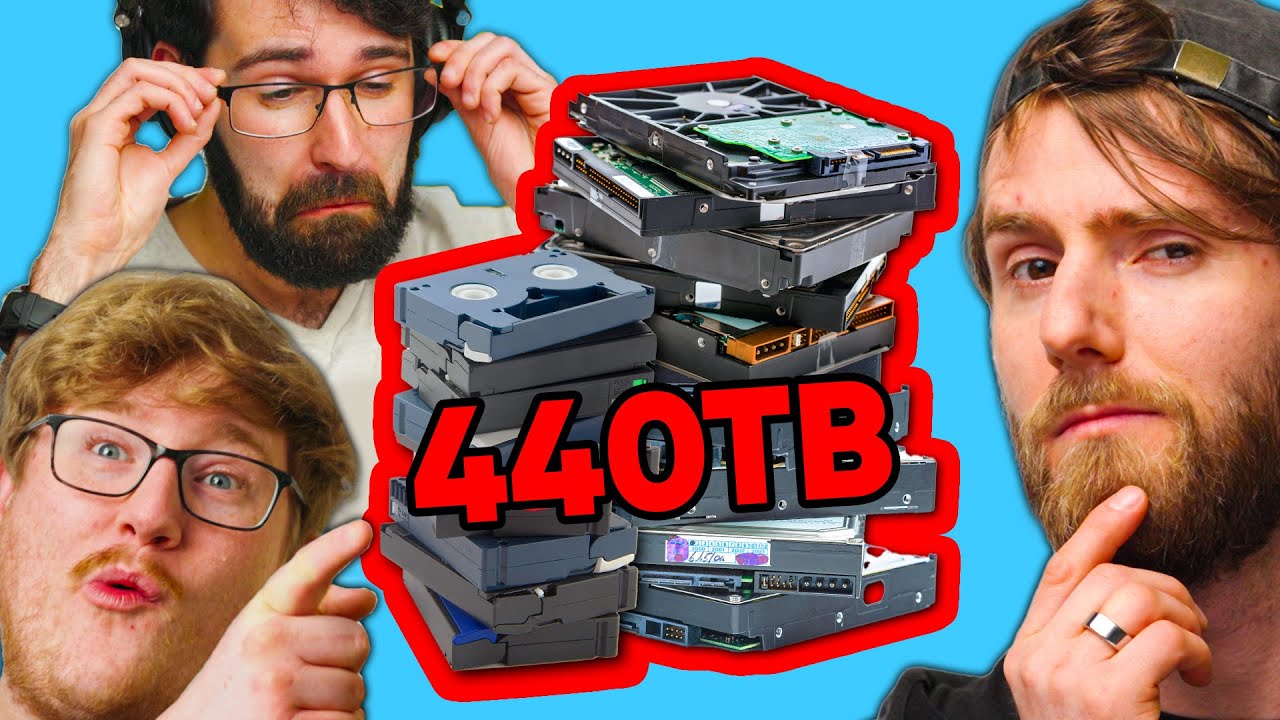 Who's the Biggest Data Hoarder at LMG?