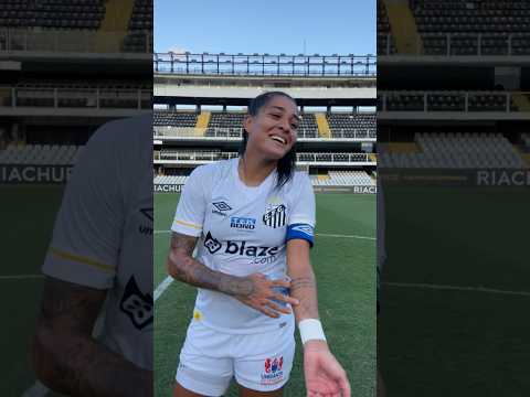AQUI, Ó 👉🏻🤍 SANTOS DEMAAAAAAAAIS, MINHA CAPITÃ! Autora do gol da vitória das Sereias! ⚪️⚫️