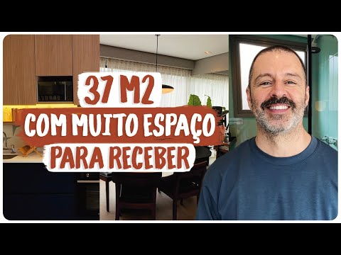 TOUR EM UM APARTAMENTO PEQUENO MUITO BEM APROVEITADO