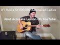 If I Had a Million Dollars - Bare Naked Ladies (Intermediate) Best Guitar Lesson on YouTube