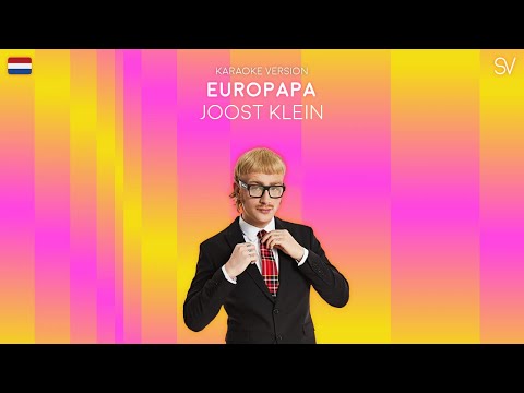 Joost Klein - Europapa (Karaoke Video)