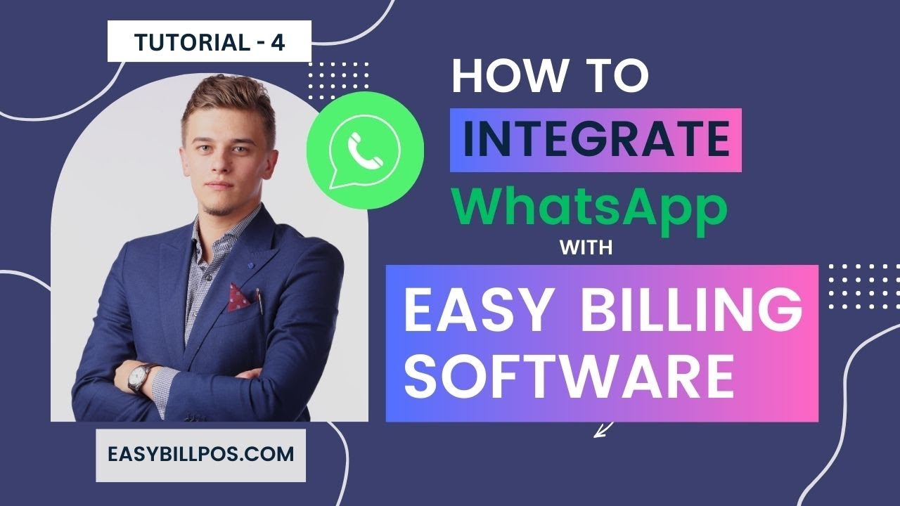 How to Configure WhatsApp for Sending Invoices via Easy Billing Software | EasyBill POS Tutorial - 3