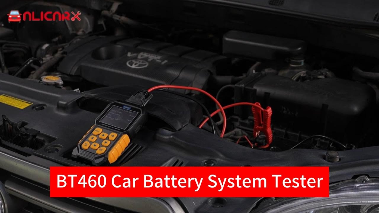 AUTOOL BT460 Car Battery Tester Electric Vehicle Testing 12v 24v Internal Resistance Tester