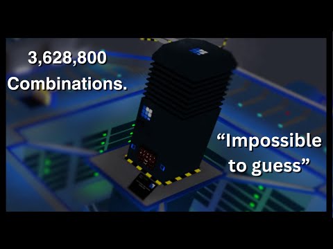 The Seemingly Impossible & Unsolvable 3rd Code Of The Pinewood Computer Core