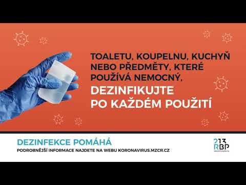 RBP radí - desinfekce pomáhá