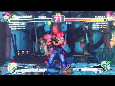 SSF4 AE: Online Matches W/Commentary