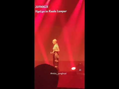 190628 HYOLYN(효린)- MA BOY FANCAM @1st WORLD TOUR [TRUE] IN KUALA LUMPUR