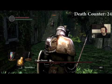 Dark Souls: The Redemption Run pt16 - Teleports, Combos and Rage; Capra Showdown!