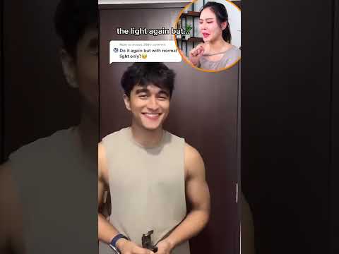 REACTING to his OTHER Infinity Trend 🤤 @davidmatthew_ #shortsfeed