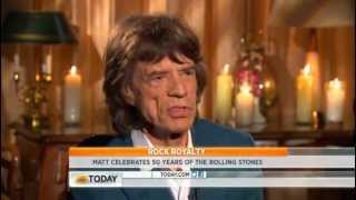 Rolling Stones NBC interview.Nov 2012