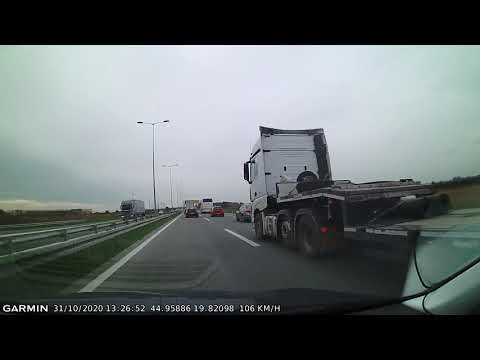 DRIVE #1404: Beograd-Šid (Serbia) (timelapse 4x) *Read Description*