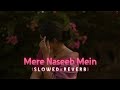 Mere Naseeb Mein Remix Slowed Reverb Baby H
