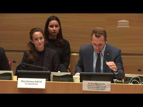 09/11/2022 Commission du développement durable : Acceptabilité et modalités de déploiement de...