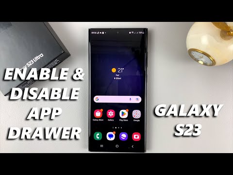 How To Enable / Disable Apps Screen (App Drawer) On Samsung Galaxy S23