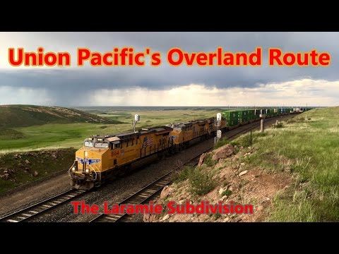 Union Pacific's Overland Route: the Laramie Subdivision Video