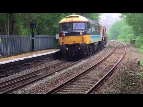 66726 and 47712 lady Diane spence passing old hill