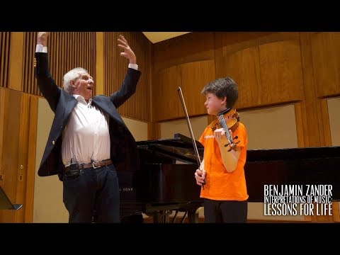 Viotti: Violin Concerto no. 22 - 1st movement (Benjamin Zander - Interpretation Class)