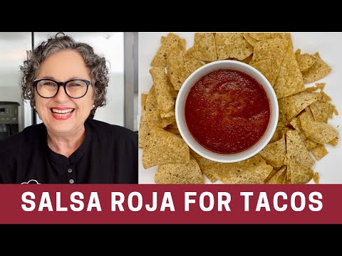 How to Make a Spicy Red Salsa (Roja) for Tacos & Chips | The Frugal Chef