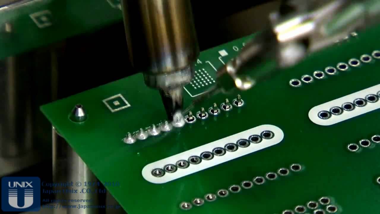 Robotic soldering: Automatic soldering robot High speed point solder