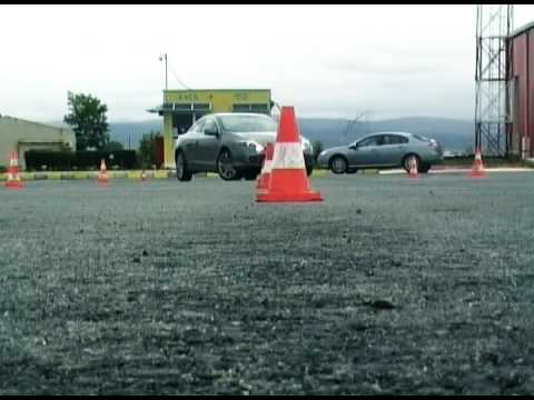 Laguna Coupe Test Drive, Lesnovo Airport, Bulgaria, October 2009