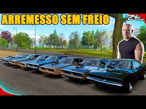 ARREMESSO SEM FREIO DE DODGE CHARGER DO DOMINIC TORETTO - Forza Horizon 4