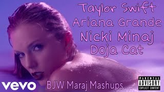 Taylor Swift - Lavender Haze (feat. Nicki Minaj, Ariana Grande &amp; Doja Cat) [MASHUP]