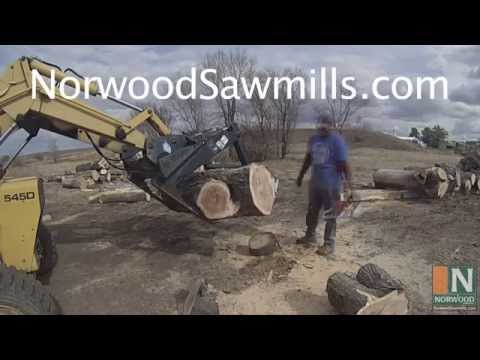 Successful Sawmilling Series - Keep Your Logs Clean & Organized with a "Log Railroad"