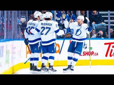 Dave Mishkin calls Lightning vs Maple Leafs highlights (12/9/2021)