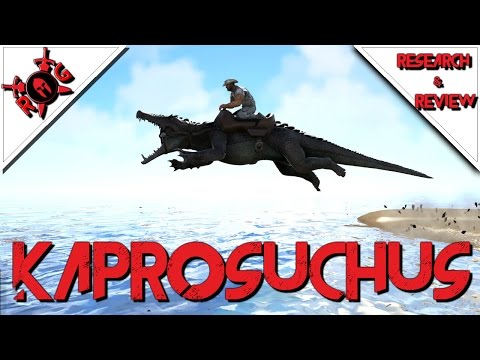 ARK: KAPROSUCHUS! [Kaprosuchus Taming & Testing]