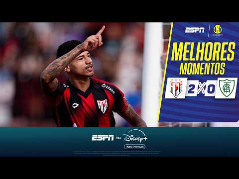 Gols e melhores lances de Atlético-GO x América-MG
