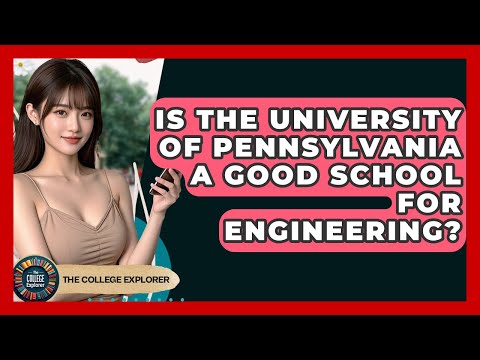 Is The University Of Pennsylvania A Good School For Engineering? - The College Explorer