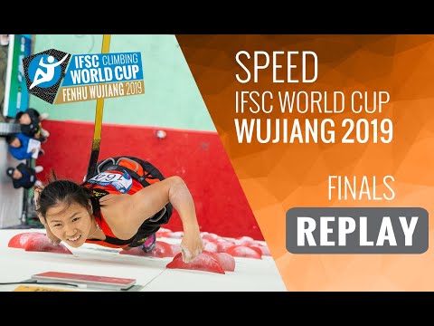 IFSC World Cup Wujiang 2019 || Speed finals