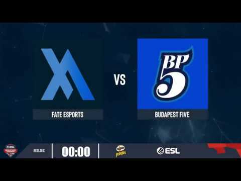 ESL SEC CSGO Season IX FATE Esports (BG) vs. Budapest Five (HU)