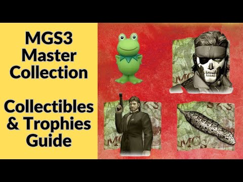 MGS3 Snake Eater Collectible & Trophy Guide: Metal Gear Solid Master Collection Vol 1