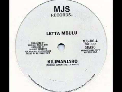 LETTA MBULU - Kilimanjaro (1981 12")