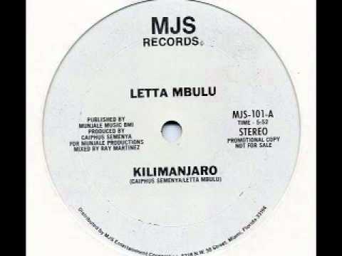 LETTA MBULU - Kilimanjaro (1981 12