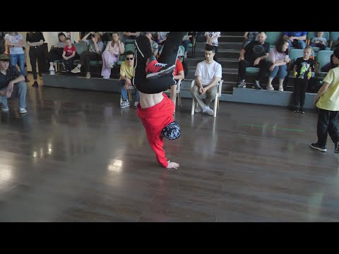 top10 до 2 лет bboy Seva vs Neo - "ALL OPTION" break dance battle, брейкданс чемпионат
