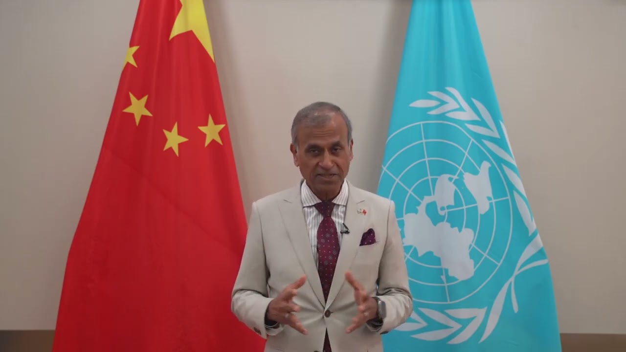 UN Resident Coordinator Siddharth Chatterjee for CIDCA HIV Grant Launch