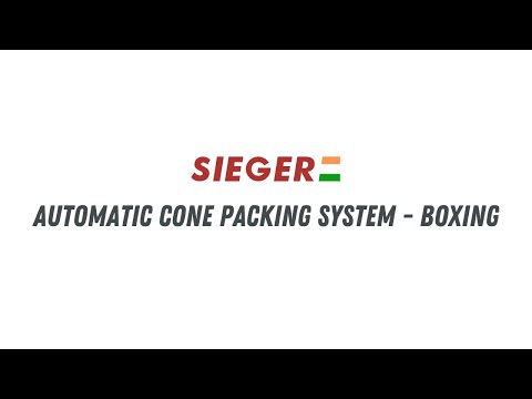 Automatic Cone Packing System (Boxing) - SIEGER