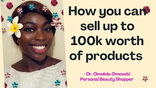 How You Can Sell Up To 100k Worth of Oriflame Products Monthly Online
