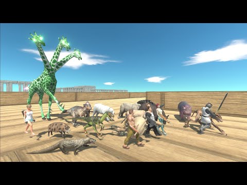 Escape from ALIEN HYDRA GIRAFFE - Animal Revolt Battle Simulator Escape from Monster