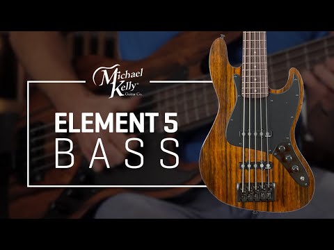 Michael Kelly Custom Collection Element 5R Electric Bass Guitar 5-String, PF - 348024 - 809164021773 image 8
