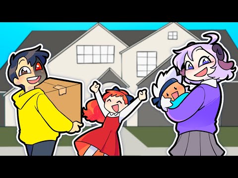 Moving into our NEW HOME! (Roblox)