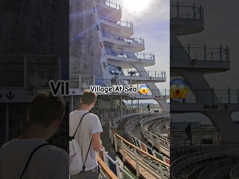 Floating City at Sea 😱🌊 #tiktok #cruise #shorts #viral