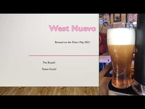 My Results Brewing West Nuevo Lager in the Pinter