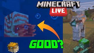 Is the New Nautilus and Spear Good? Minecraft Live Fall 2025 - 'Mounts of Mayhem'