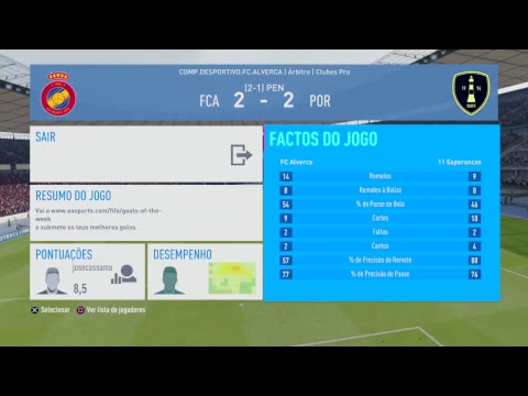 FPF TACA DA LIGA FC ALVERCA VS  11 ESPERANCAS