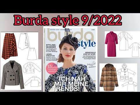 Burda style 9/2022 (part one) full preview and complete line drawings 👌🏼 ♥